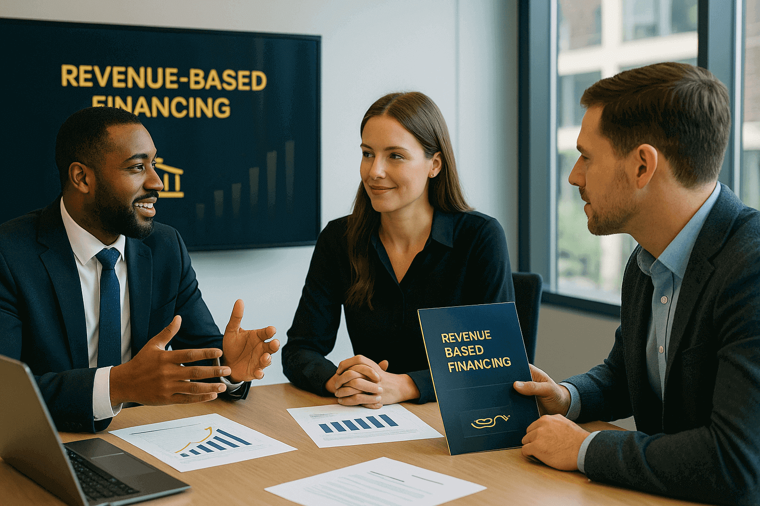 Revenue-based financing agreement discussion facilitated by EINVC